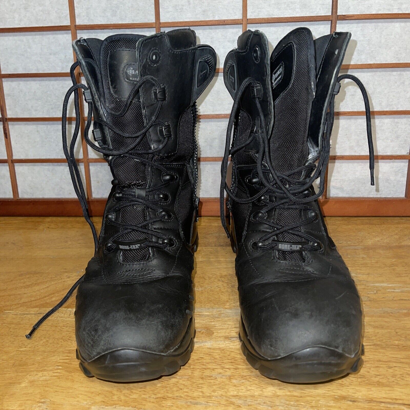 BATES WATERPROOF GORE TEX BOOTS MENS SIZE 11 BLAC… - image 1