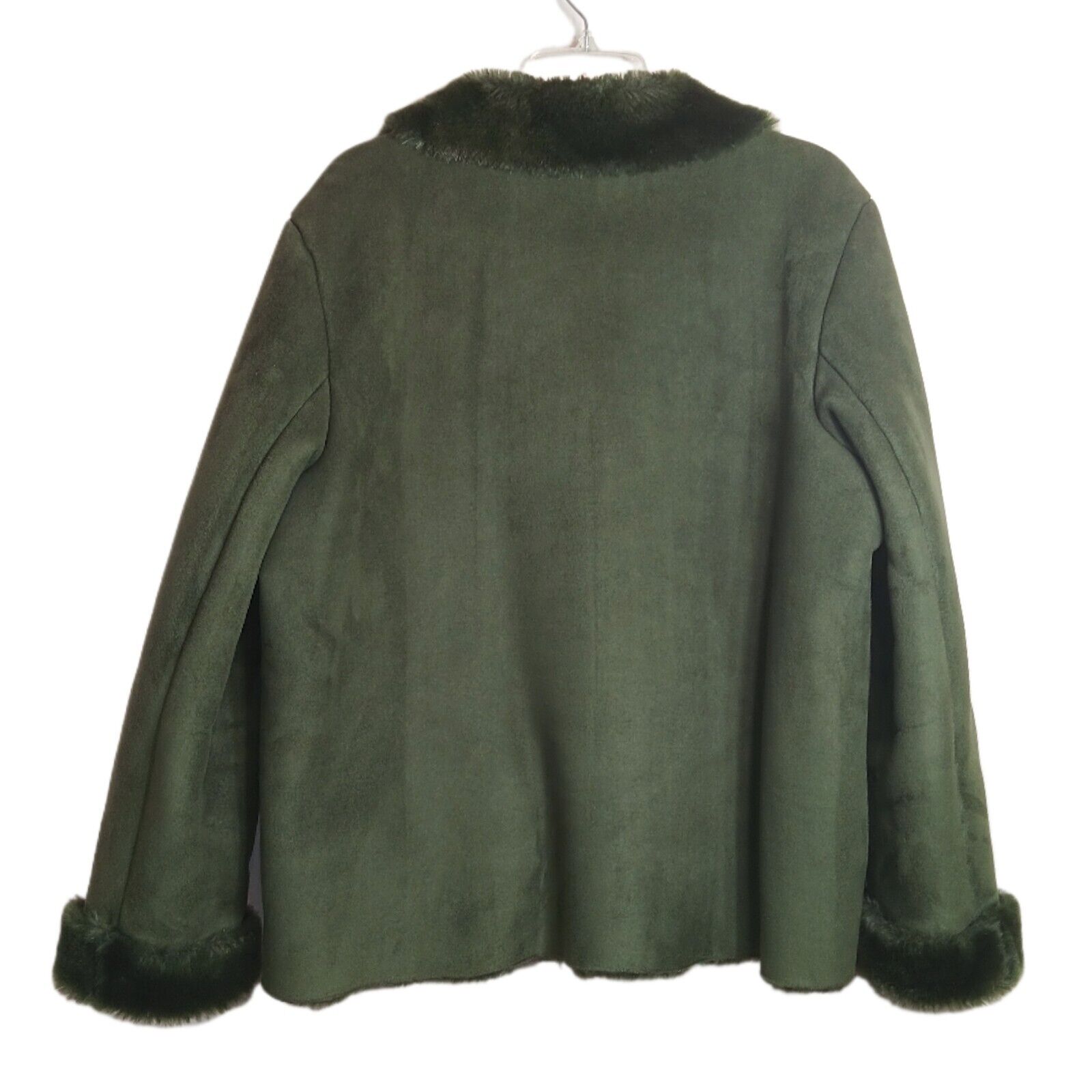 Coaco New York Penny Lane Coat Womens Large Green… - image 4