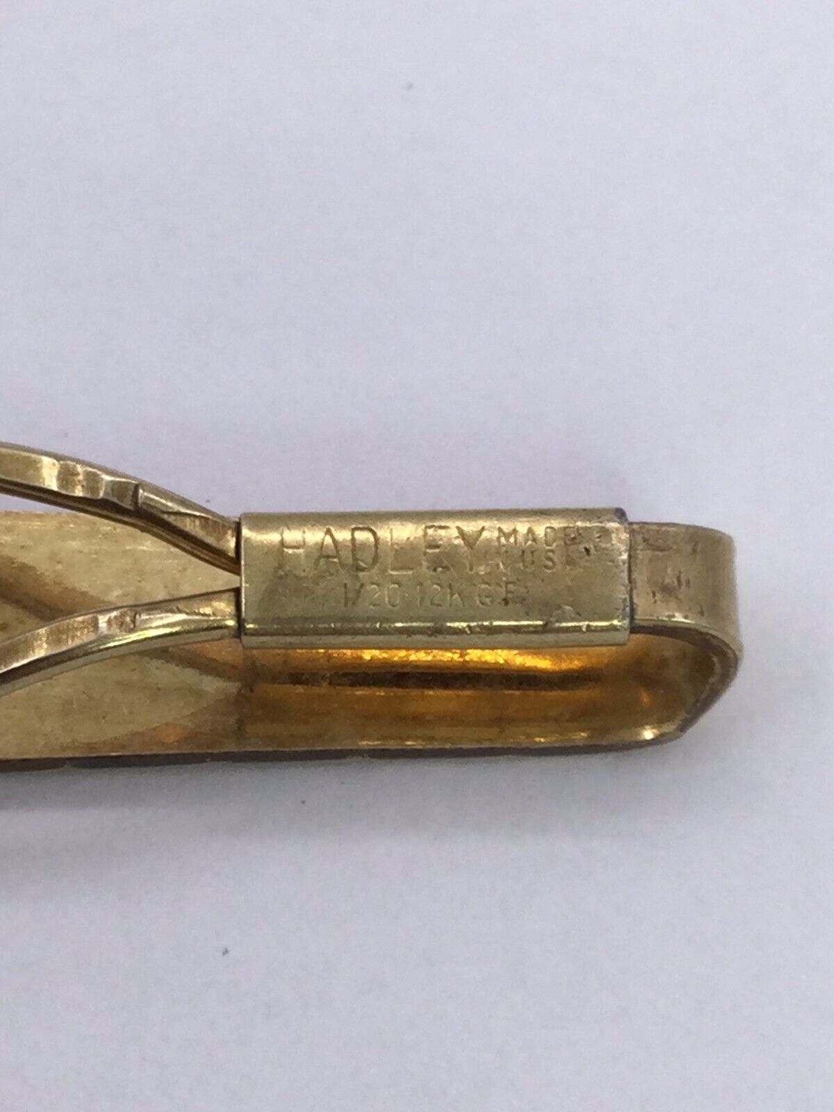 VTG - FANCY GOLD FILLED TIE CLIP (I1301) - image 7