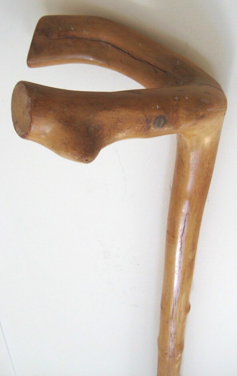 Wooden walking stick / cane - Unbranded. Hand car… - image 5