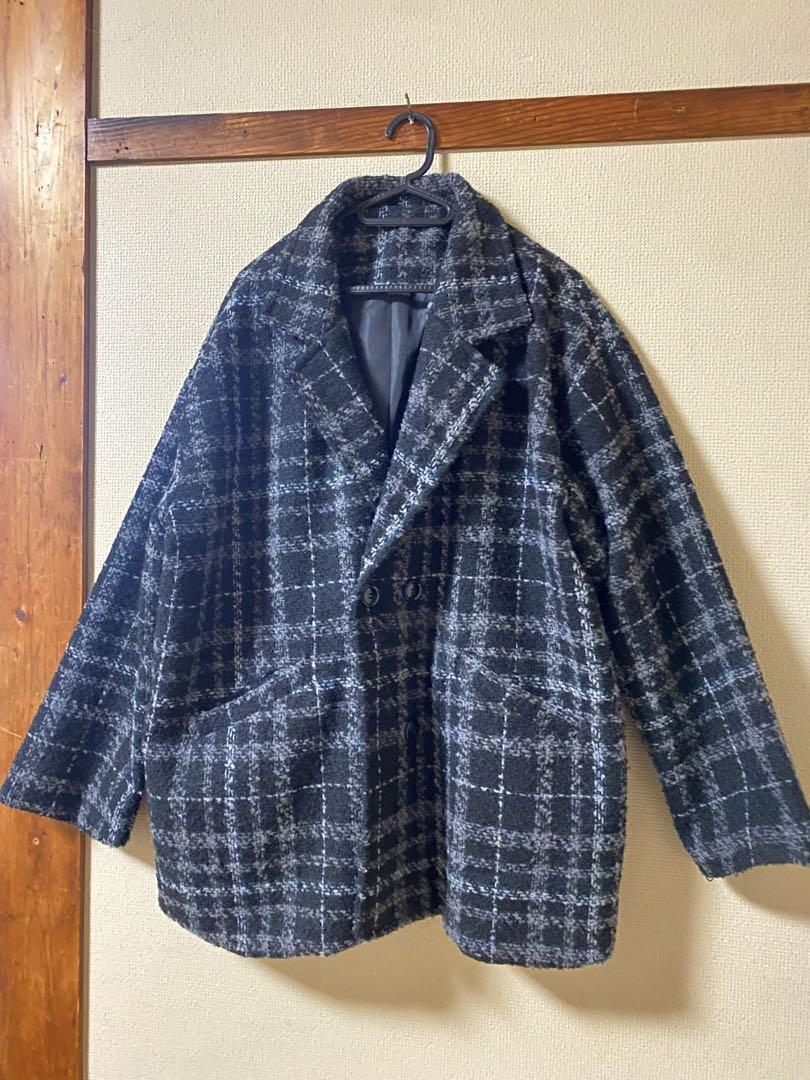 Plaid Chester Coat - image 1