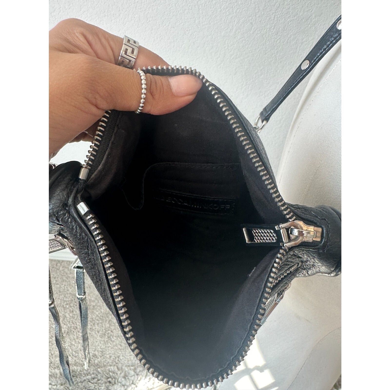 Rebecca Minkoff Mini 5 Zip Leather Crossbody - image 5