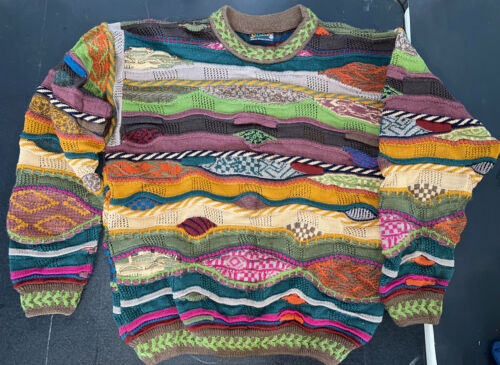 RARE VTG COOGI AUSTRAILA SWEATER BIGGIE SMALLS CO… - image 1