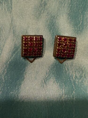 KONSTANTINO RUBY EARRINGS 750 / 925 - image 1