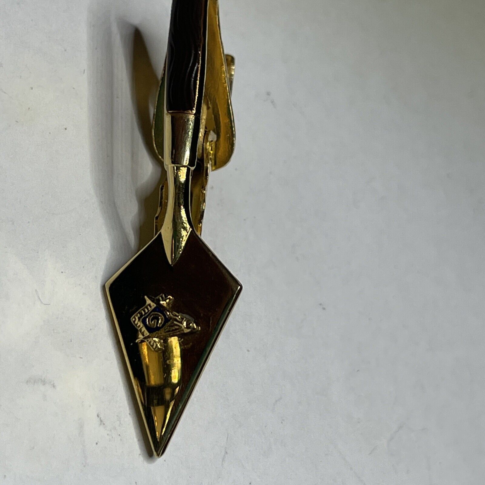 Vtg. Mason’s Tie Clip And Cuffs Gold Tone - image 4