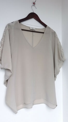 Day Birger et Mikkelsen pure silk crepe v neck  wi