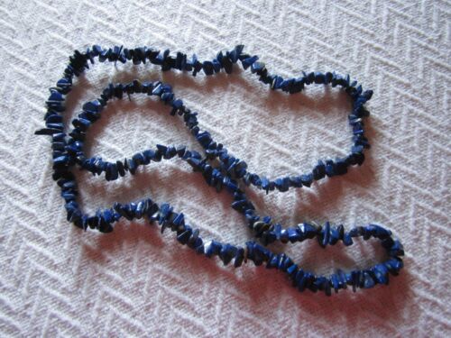 Lapis Lazulli  Necklace  40"  Nuggets   Sale - image 1