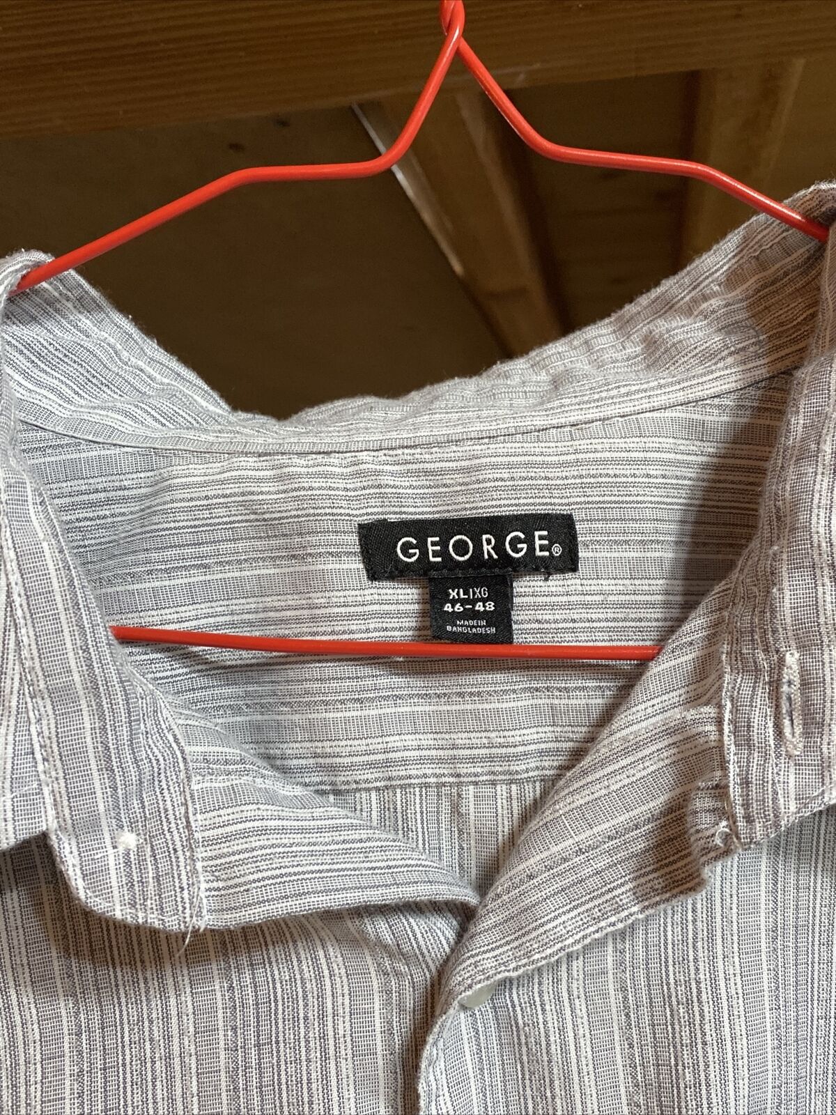 (3) George men's short sleeve shirts extra large … - image 7