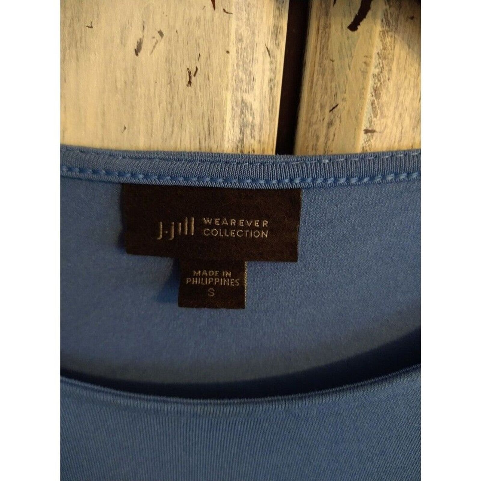 J.jill wearever collection Small blue  top - image 8