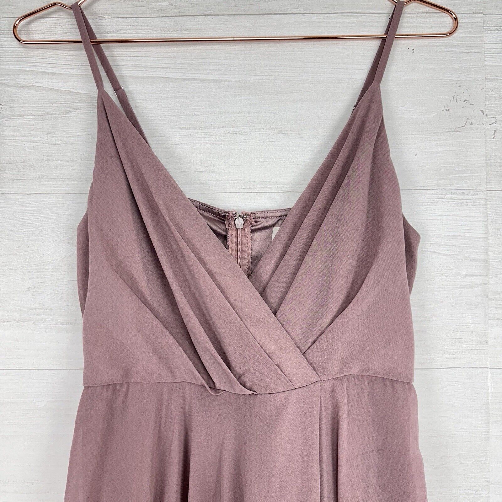 Anthropologie BHLDN Eva Bridesmaid Dress S Mauve … - image 4