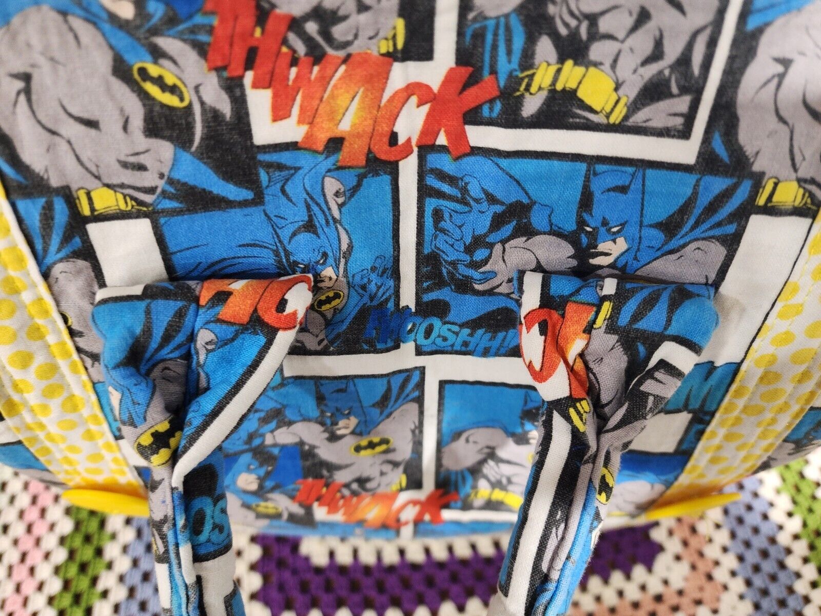 Batman Duffel Bag Tote Homemade - image 14