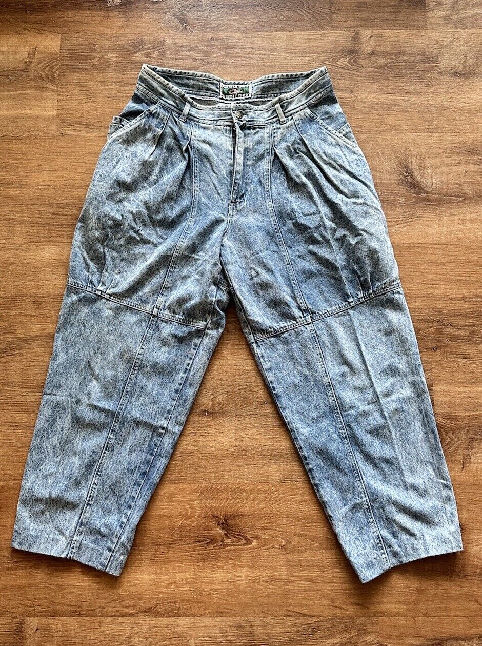 VTG Bugle Boy 90’s Y2K Cargo 32M Jeans Light Wash… - image 1