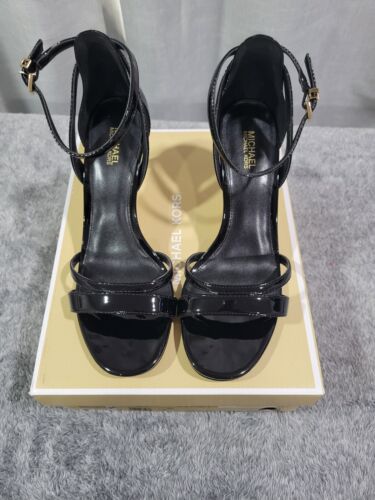 Michael Kors  Black Open Toe Heels - image 1