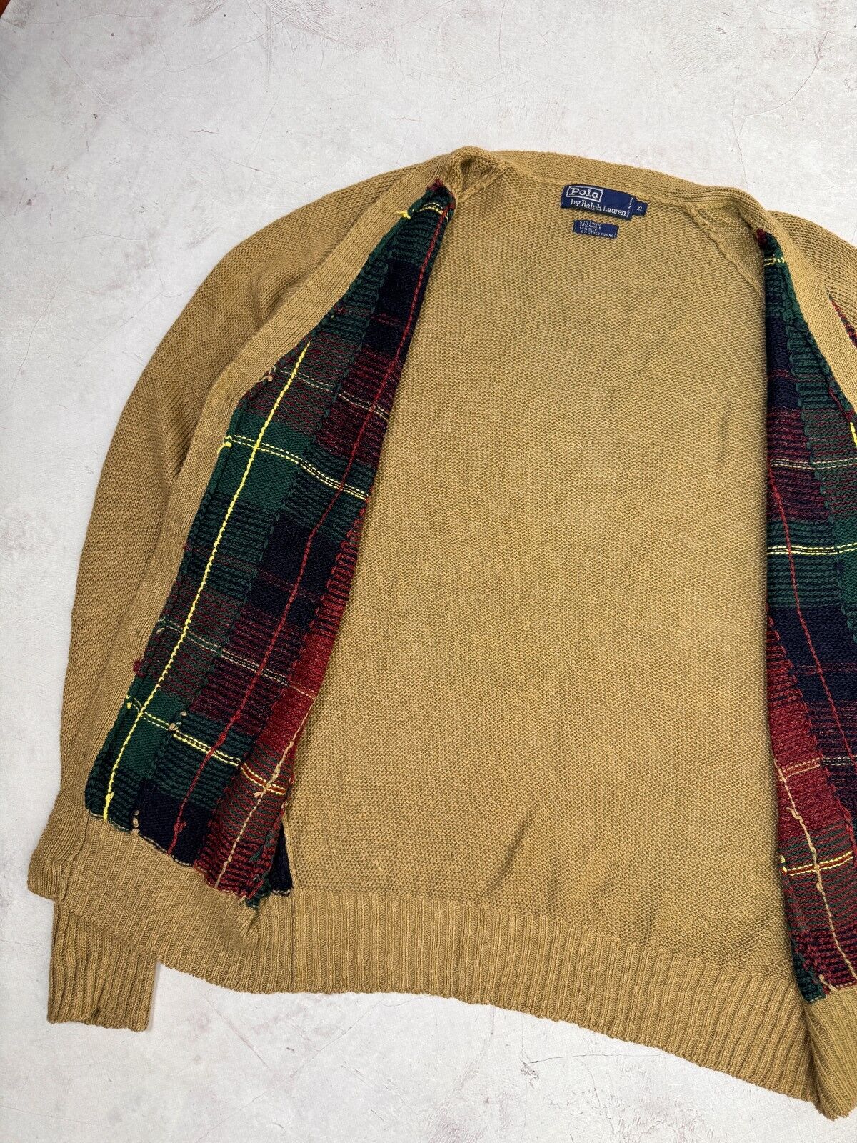 Vintage Polo Ralph Lauren Knit Cardigan Aztec Cou… - image 10