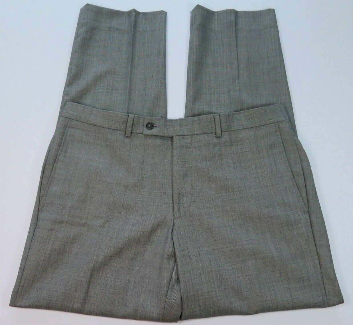 Jack Victor Studio Pure Wool Solid Gray Two Piece… - image 9