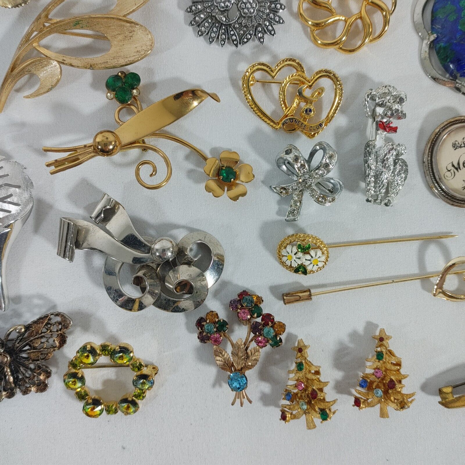 Vintage Brooch and Pin Lot of 24 - image 4