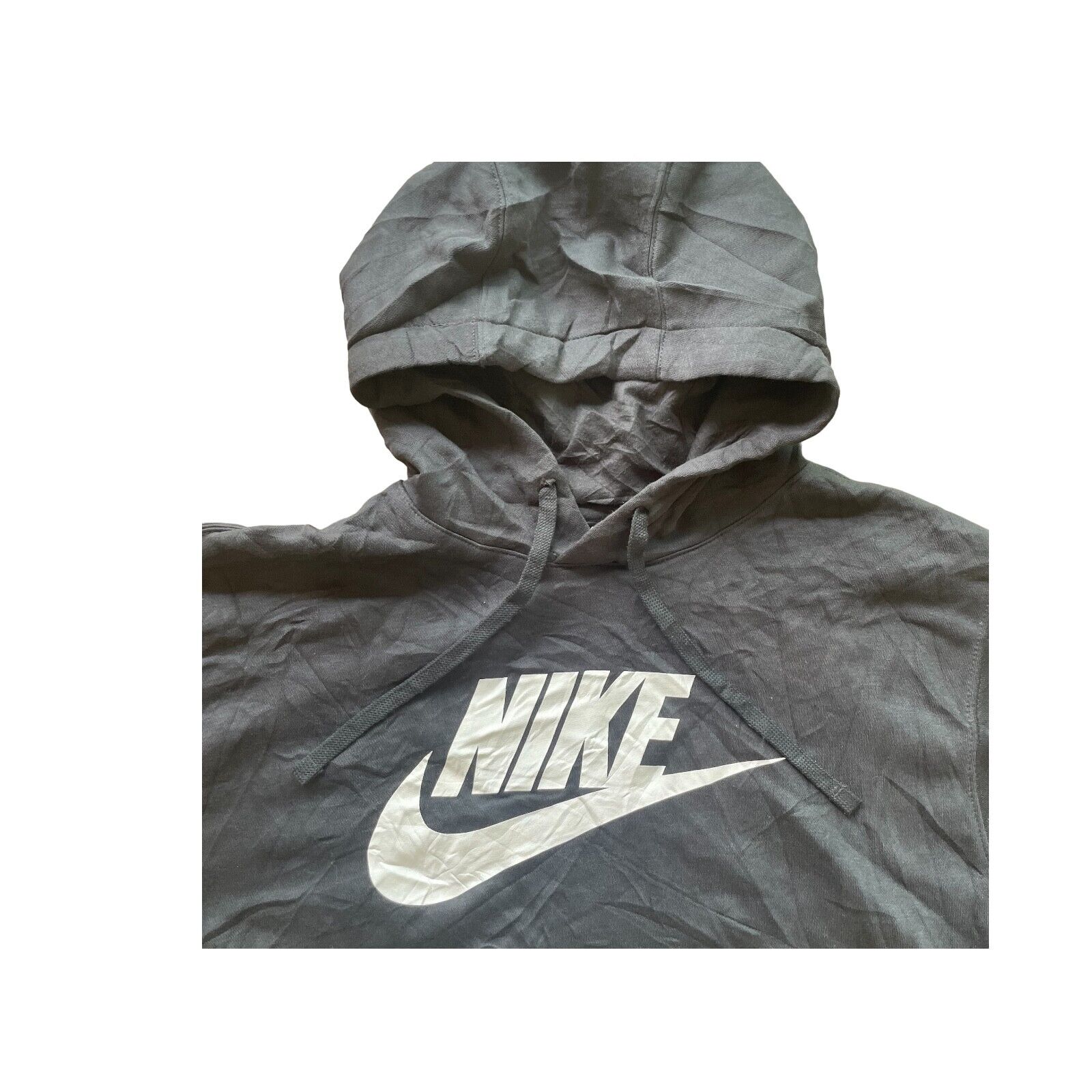 Vintage Nike Hoodie Black Mens XL Y2K 90s Streetw… - image 2