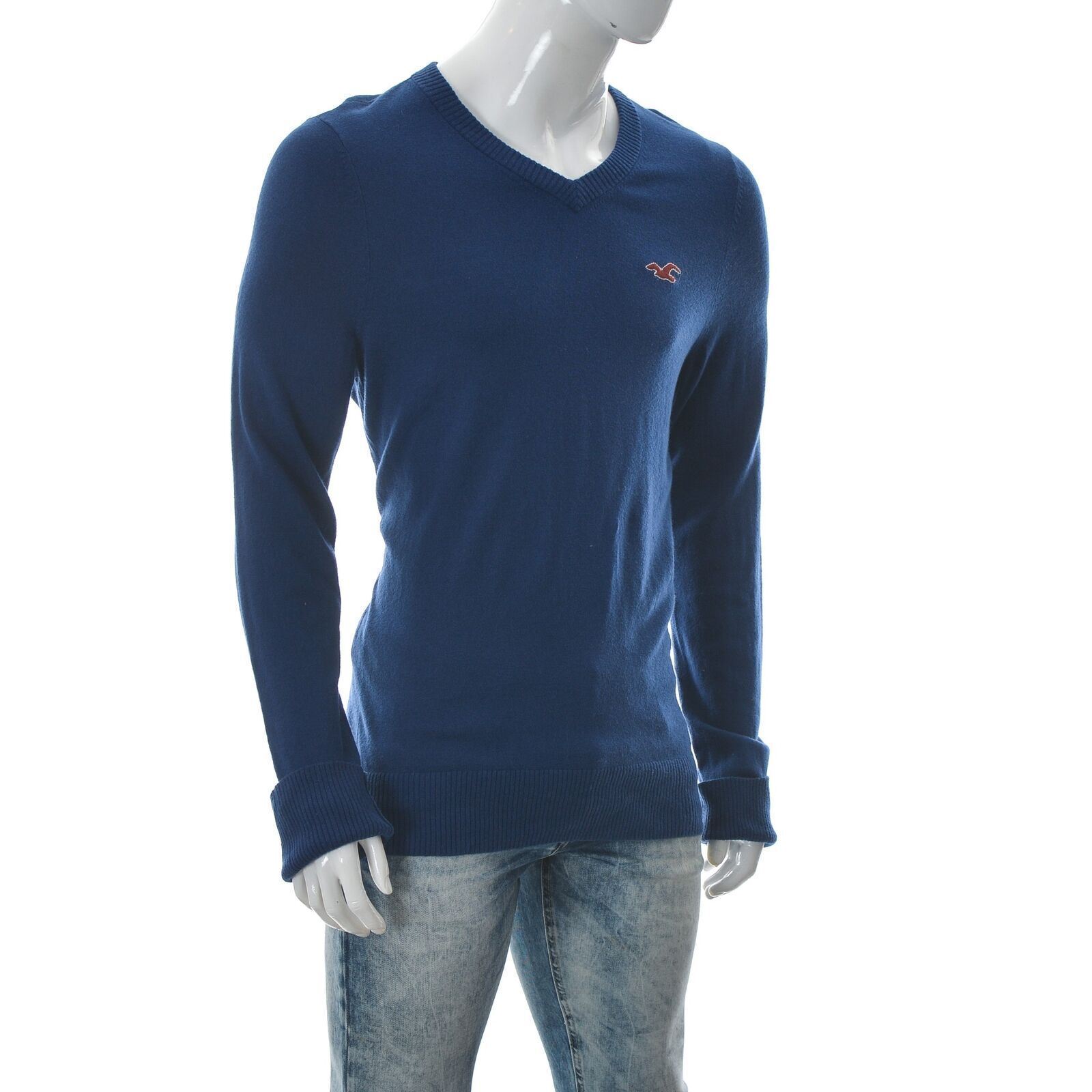 Hollister Men's V-Neck Pullover Sweater Shirt Lon… - image 2