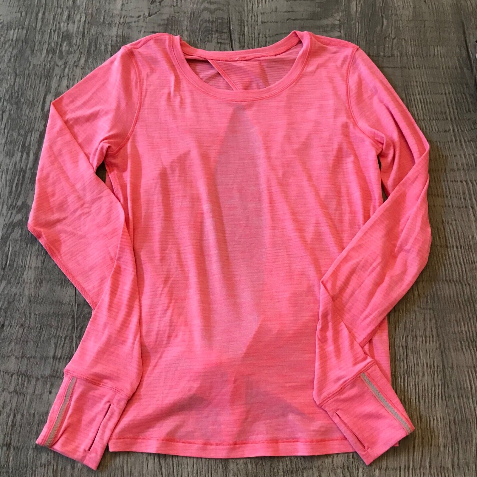 Lululemon Beat The Heat Back Tie Long Sleeve Top … - image 1