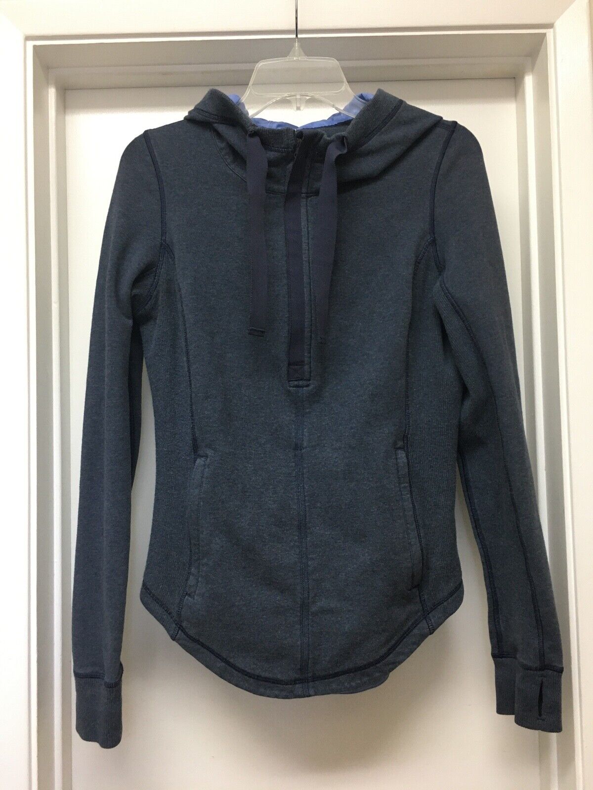 Lululemon Post Sweat Pullover Hoodie 1/2 Zip Swea… - image 2