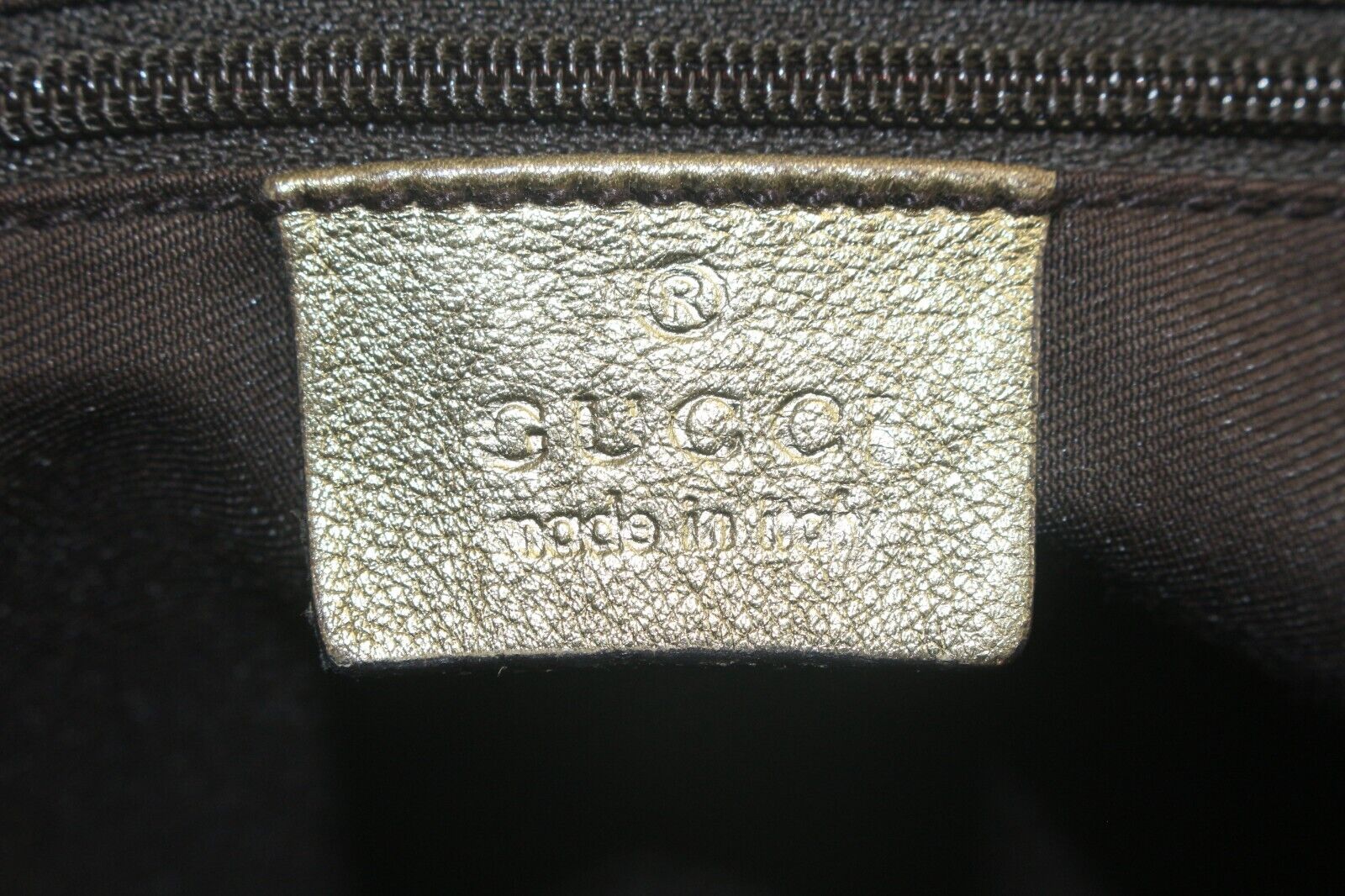 Gucci Rare Metallic Bronze Gold Shoulder Bag  3GK… - image 3