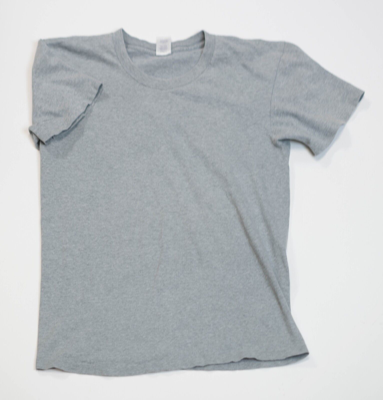 VTG Polo Stafford JCPenney Blank T-Shirt L Gray S… - image 1