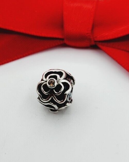 Genuine Pandora Sterling Silver Flower Posy Charm… - image 5