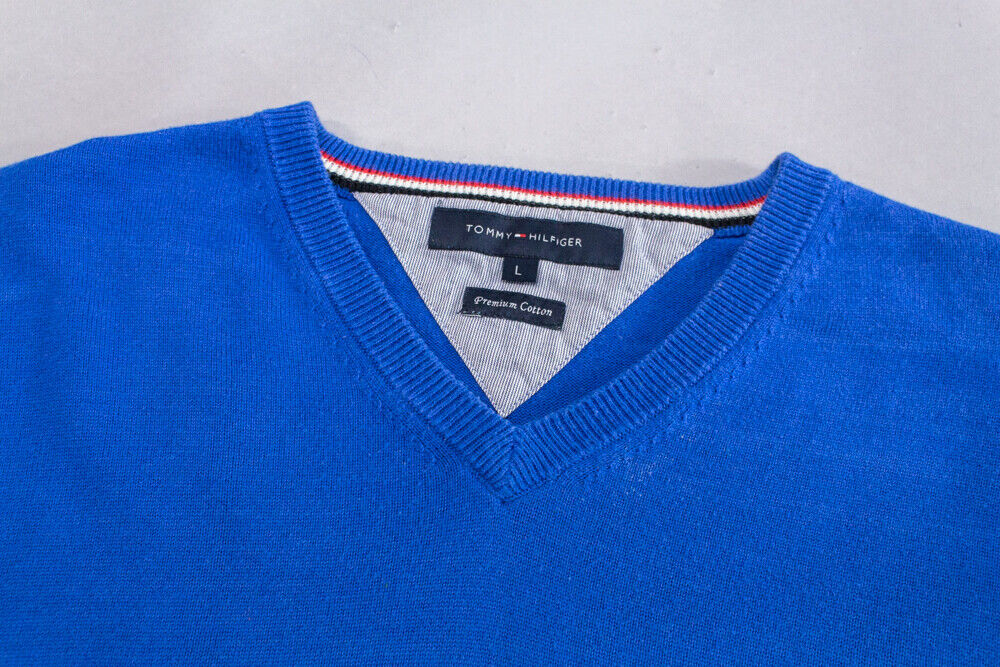 TOMMY HILFIGER Men Premium Cotton Knit Sweater Ju… - image 6