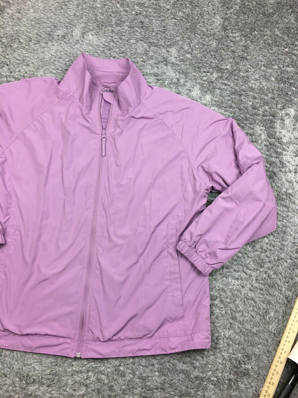 Cabelas Full Zip Jacket Womens Size XL Purple Rai… - image 2