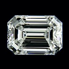 GIA emerald cut diamond 0.62ct F IF natural loose diamonds