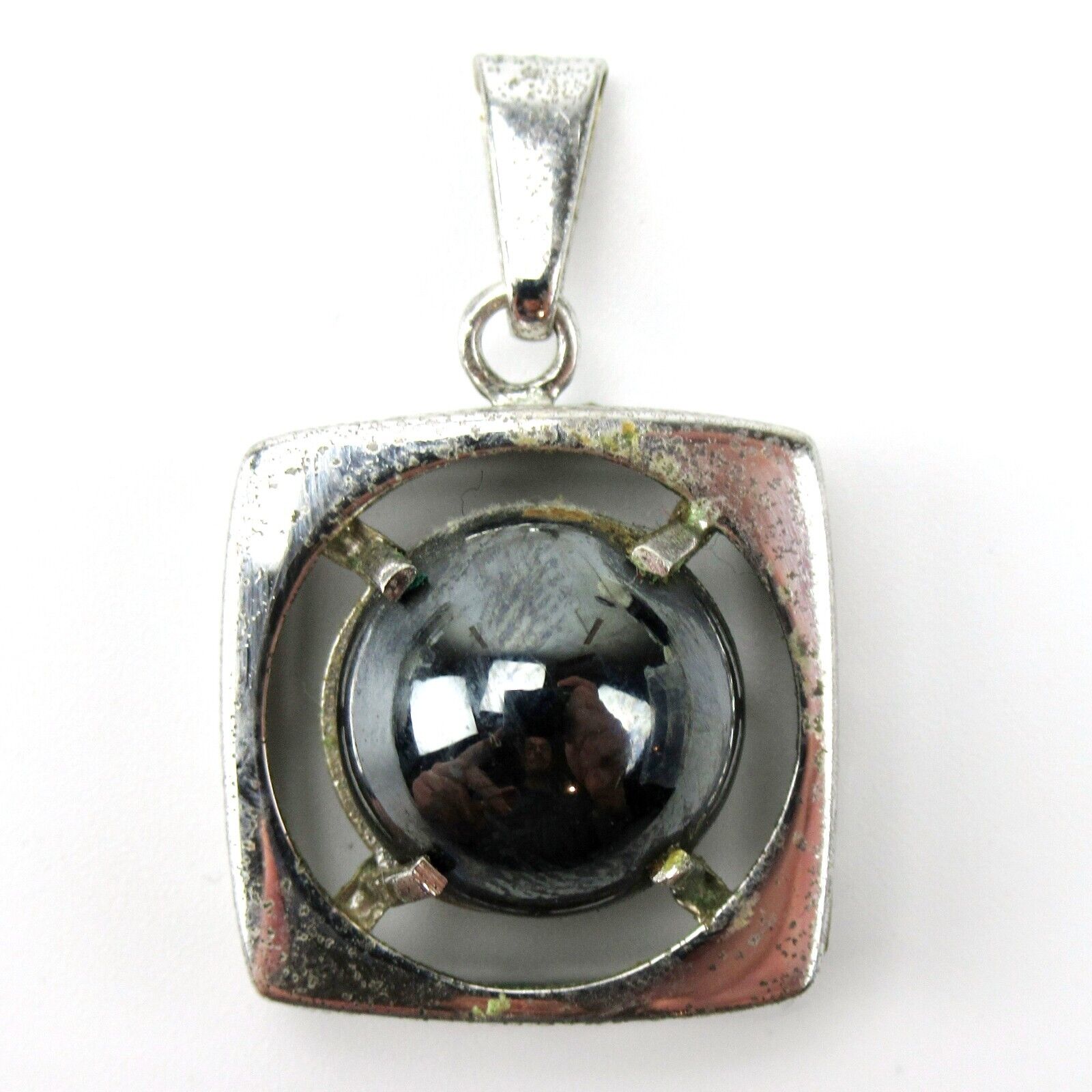 Designer Pendant 835 Silver Hematite Master Brand… - image 2