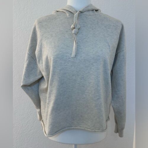 Wilfred Free Hooded Sweater Heather Gray/Beige Si… - image 1