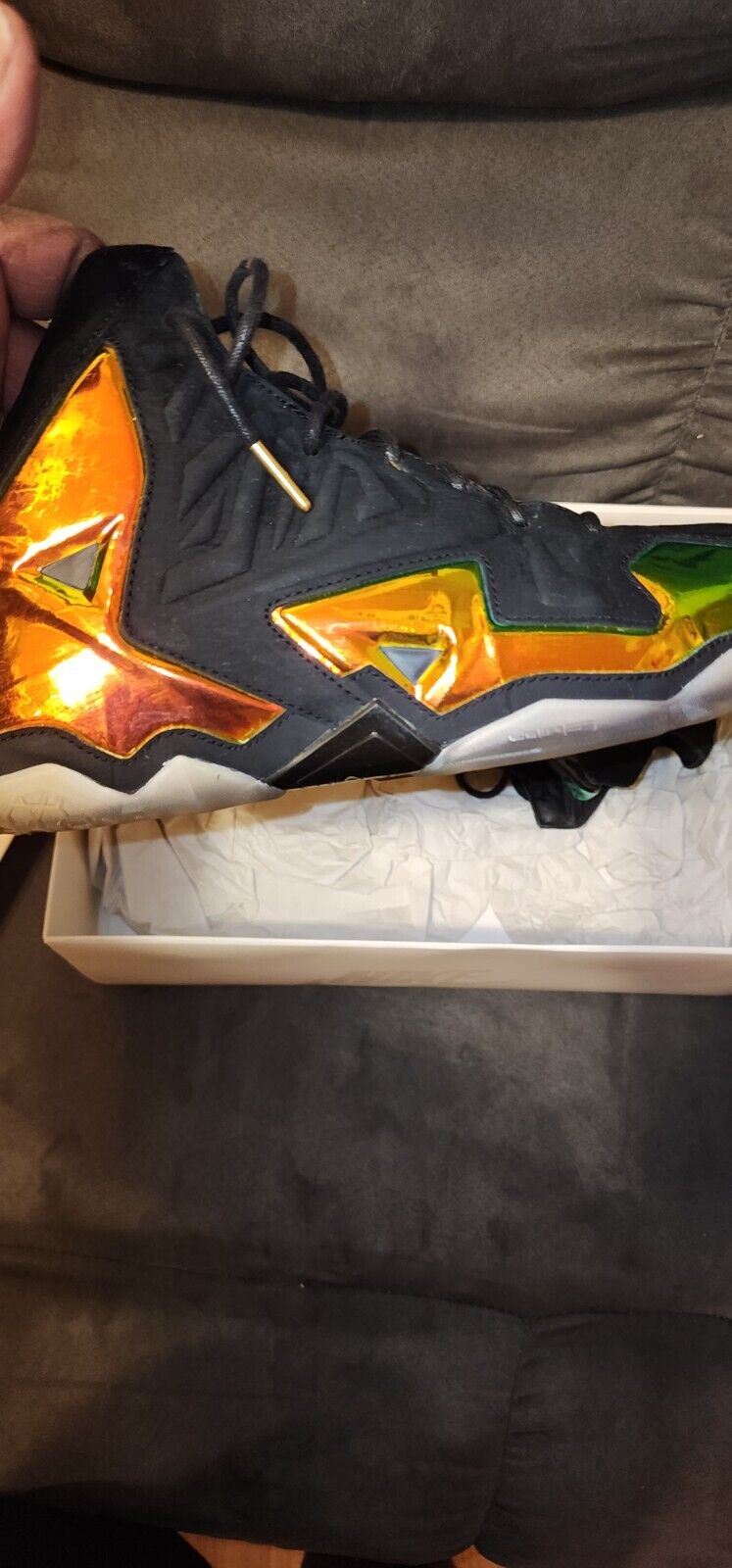 Size 9 - Nike LeBron 11 EXT QS Kings Crown - image 11