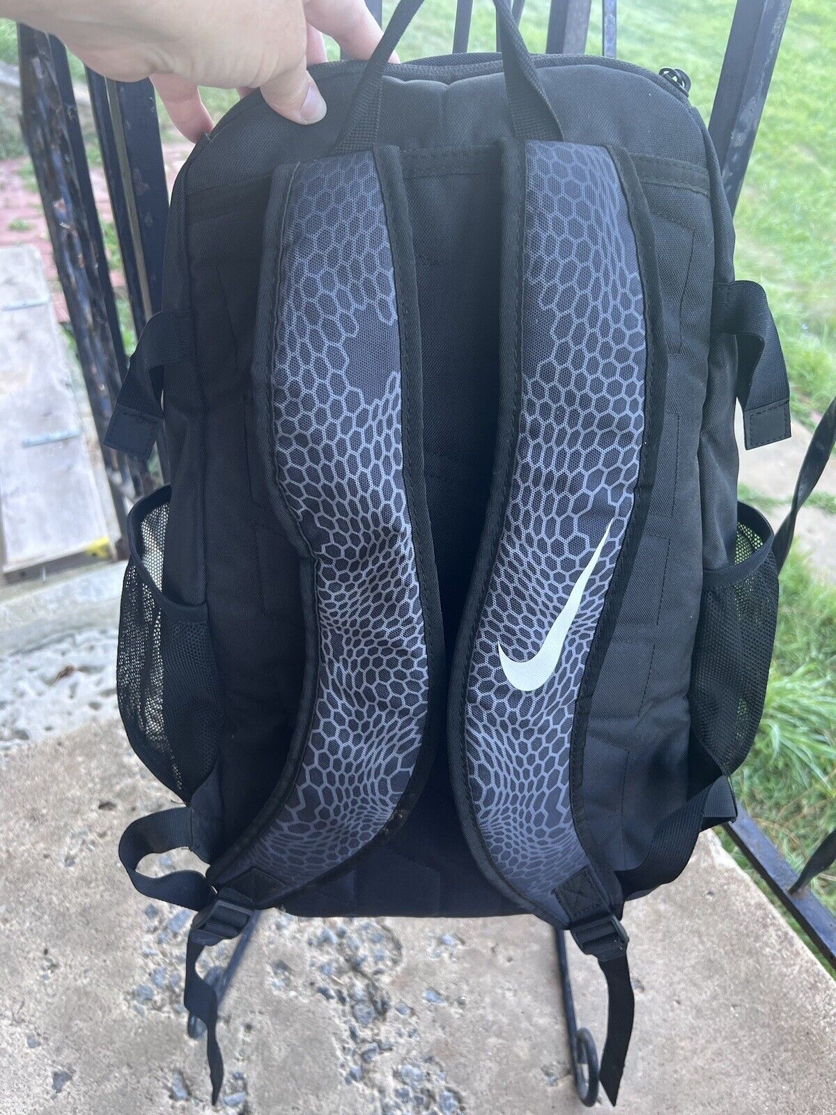 Nike Mike Trout Black White Backpack - image 2