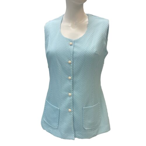 1960’s Sleeveless Button Down Shirt - image 1