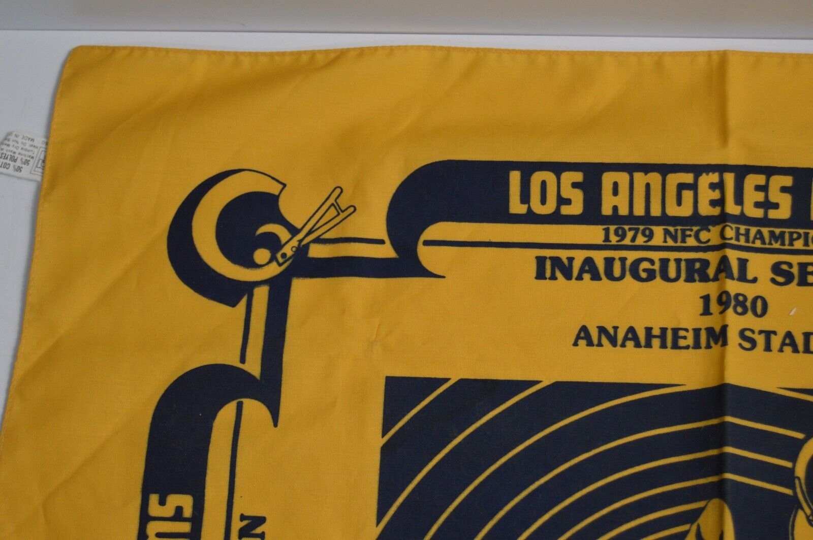 Vintage Los Angeles Rams Anaheim Stadium Inaugura… - image 2