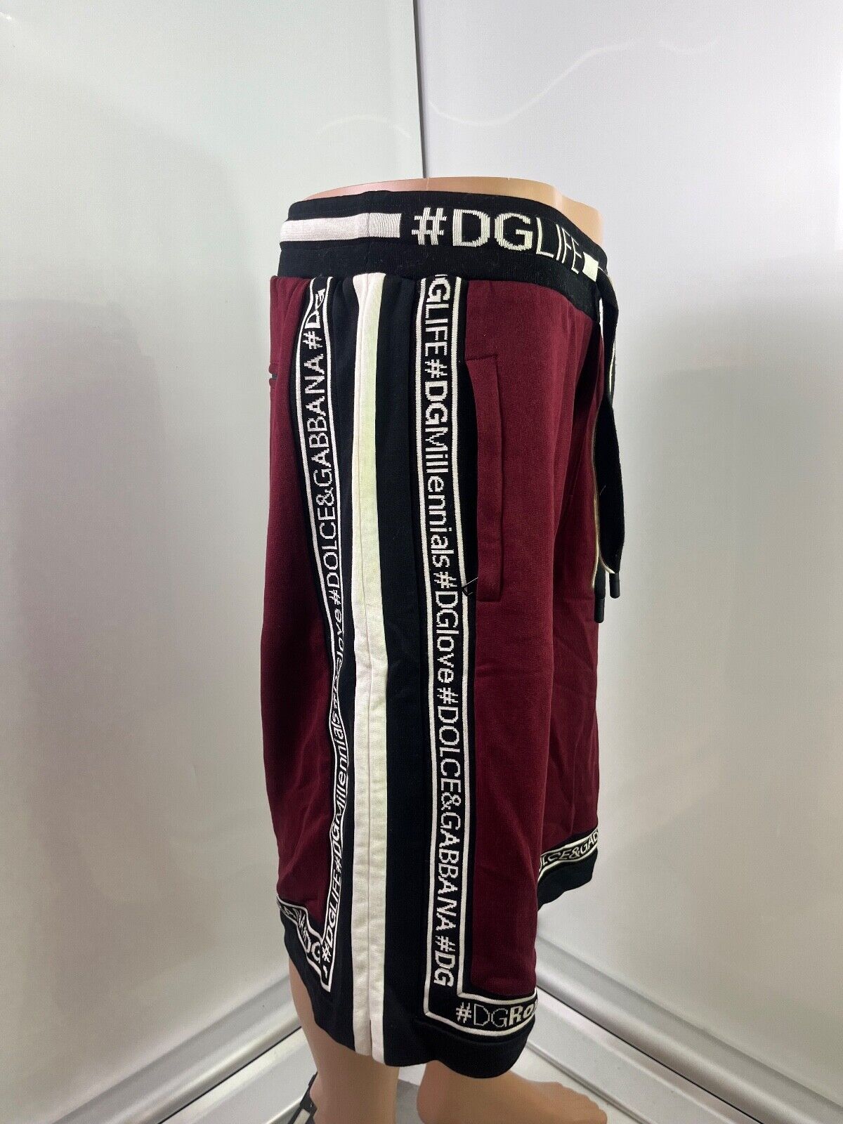 Original Dolce&Gabbana Mens Sweat Shorts Silk/Cot… - image 7