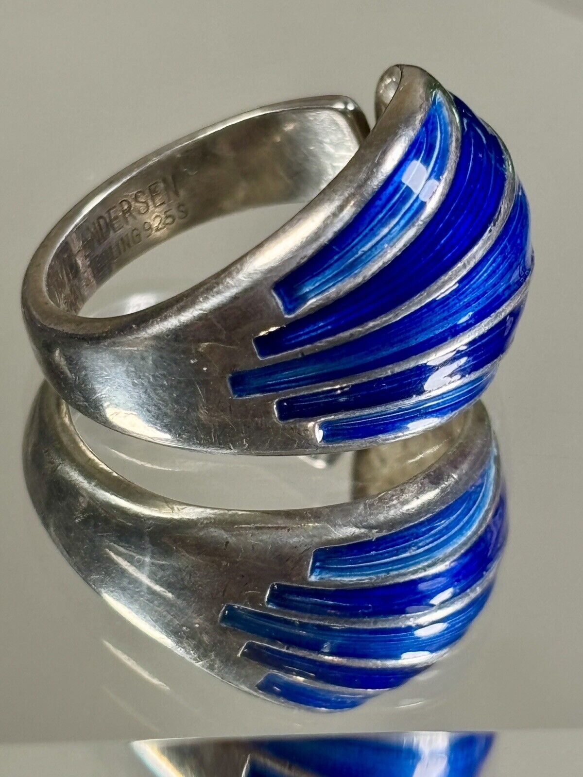 David Andersen Norway Sterling Silver Designer Bl… - image 3