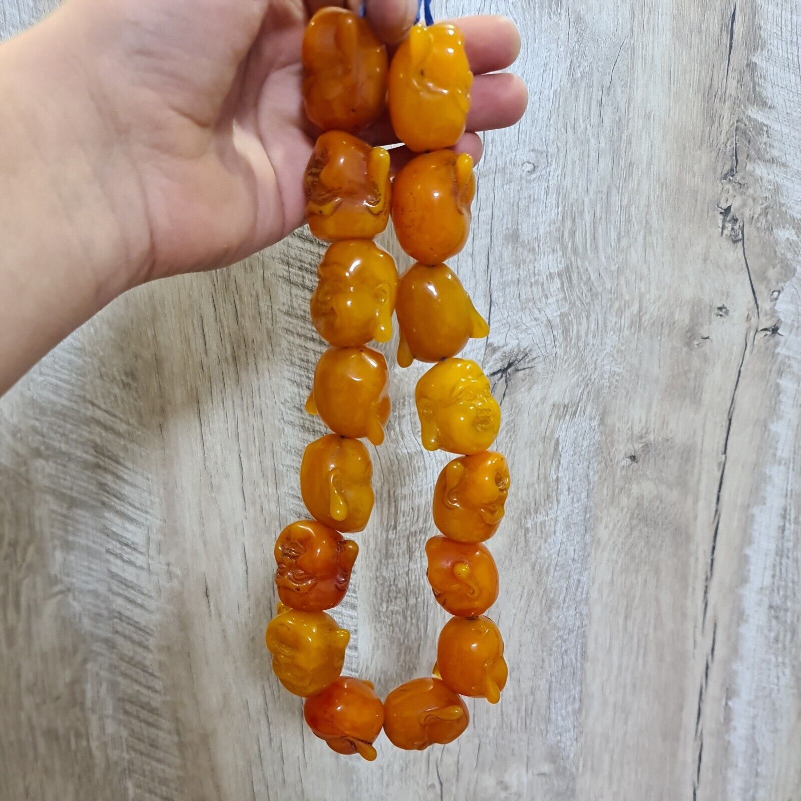 Beads Bakelite Catalin 350 gram Buddha - image 1