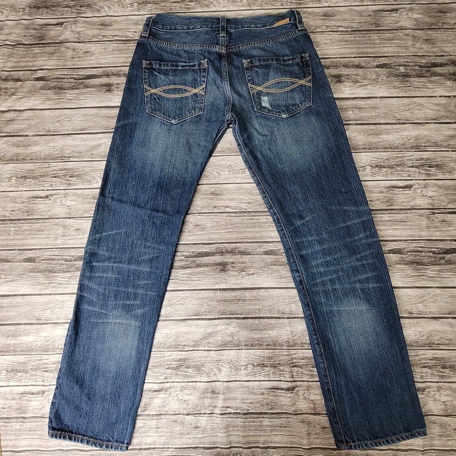 Abercrombie And Fitch Size 00 Mid Rise Skinny Blu… - image 5