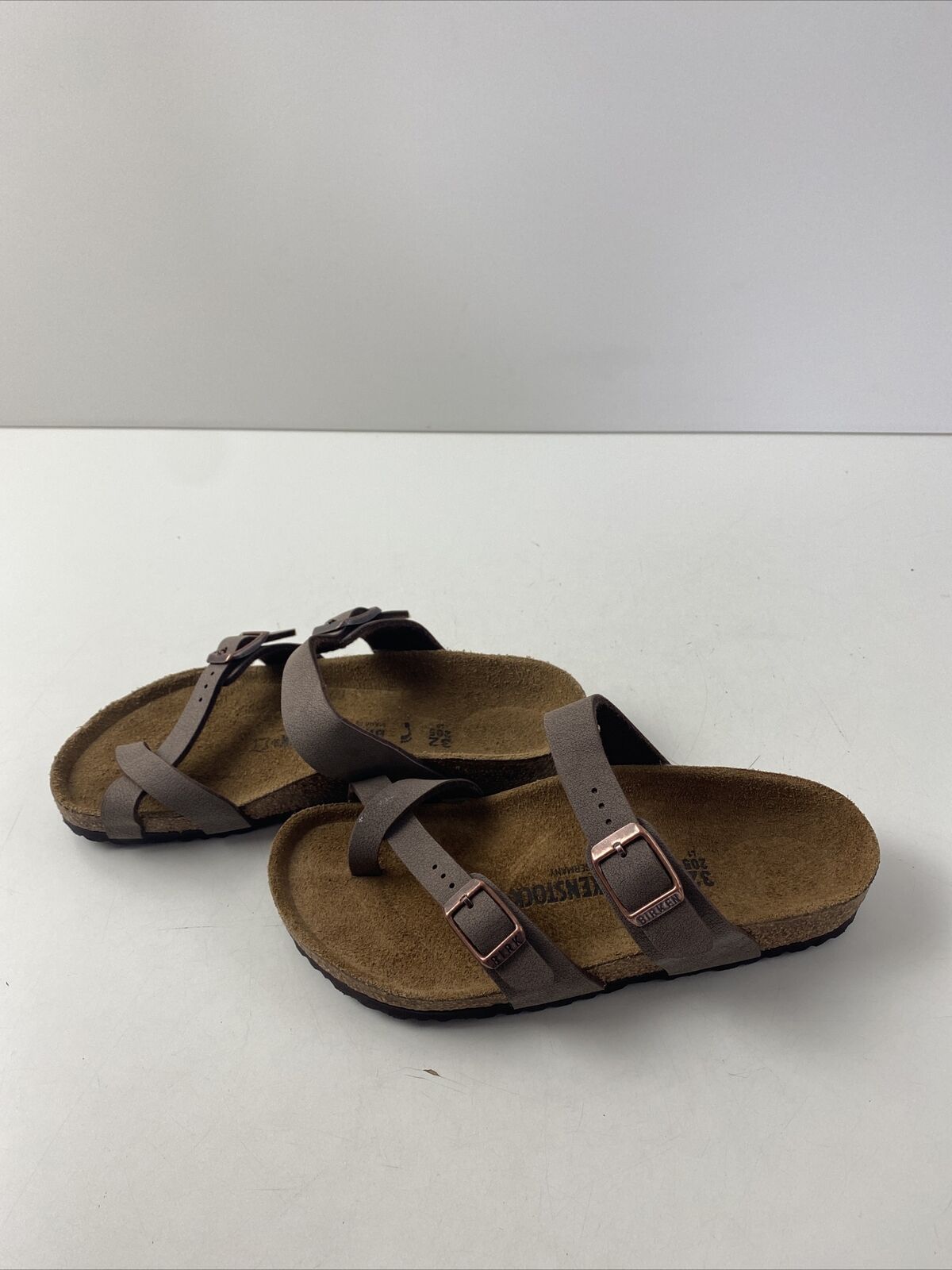 Birkenstock MAYARI Mocca Birko-Flor Buckled Slide… - image 4