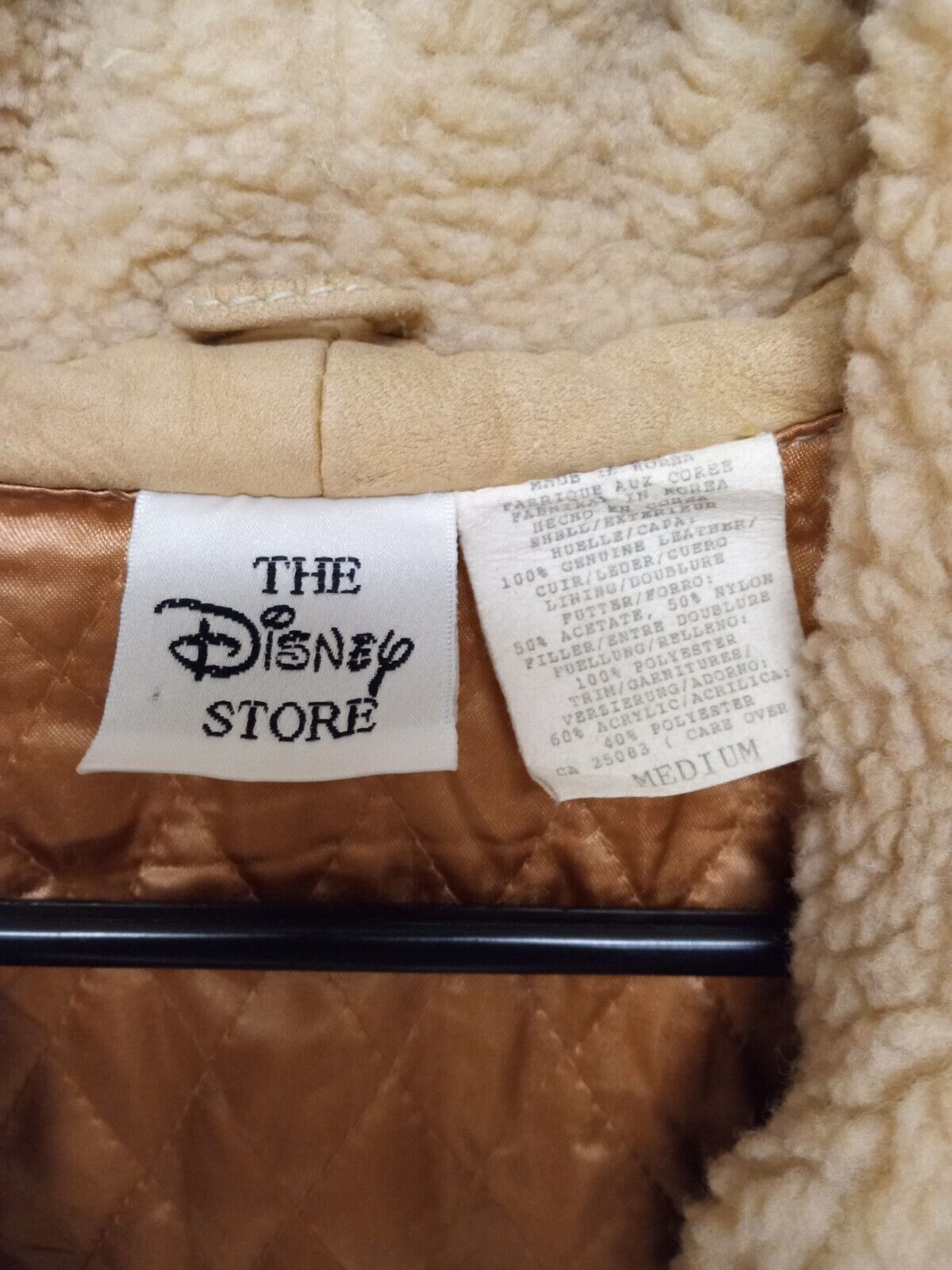 90s The Disney Store Winnie the Pooh Leather Jack… - image 4