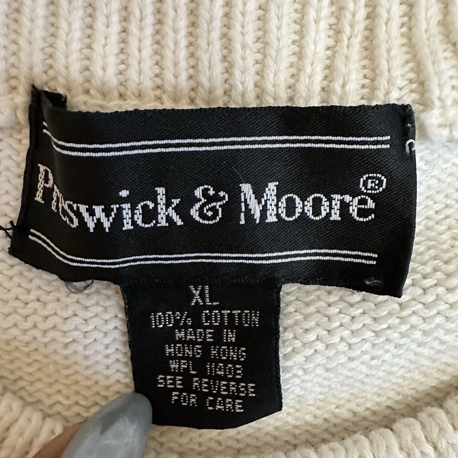 VTG Preswick & Moore Golf Applique Knit Sweater X… - image 3