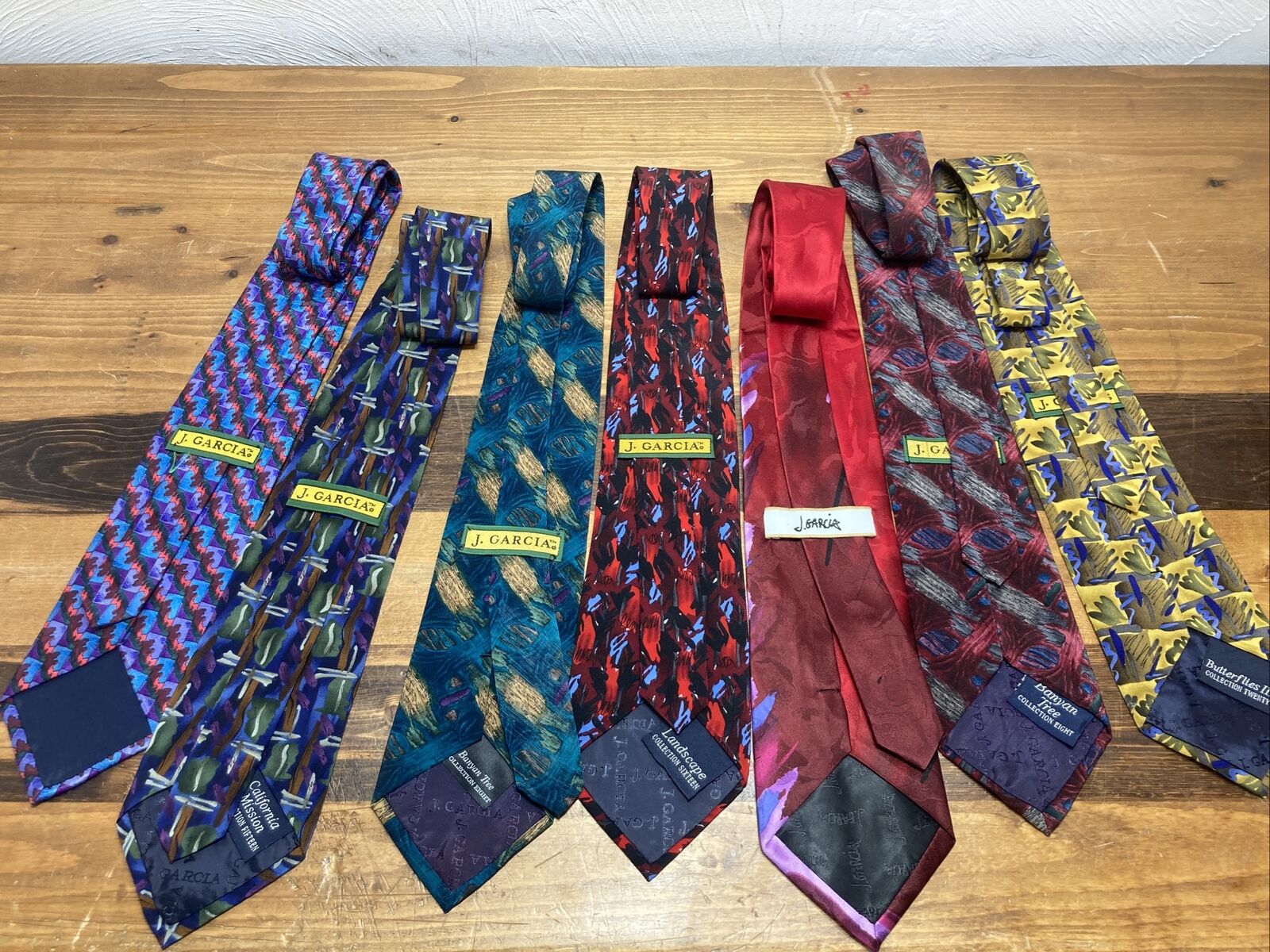 7 Jerry Garcia (J Garcia) Grateful Dead Neckties … - image 10