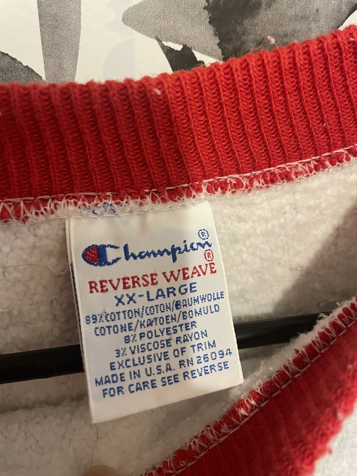 Vtg Champion Reverse Weave Sweatshirt RARE - image 4