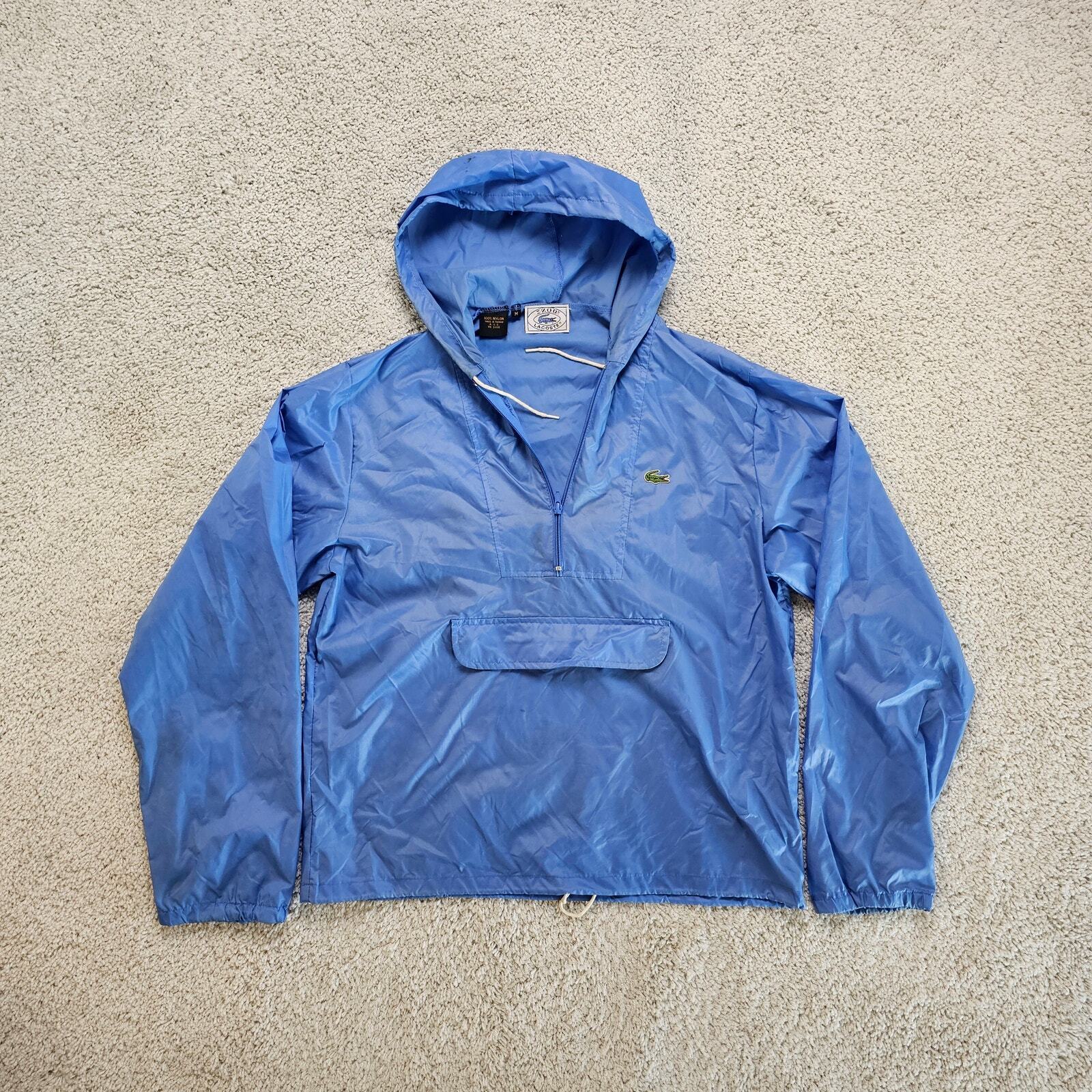 Lacoste X IZOD Mens Vintage VTG Blue Jacket Windb… - image 1