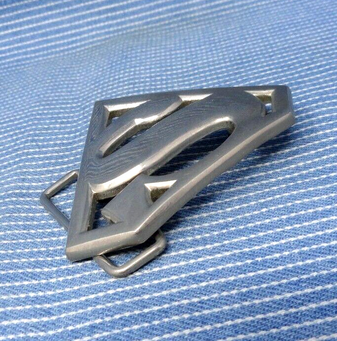 Superman Logo Dress Belt Buckle Cut Out DC Comics… - image 7