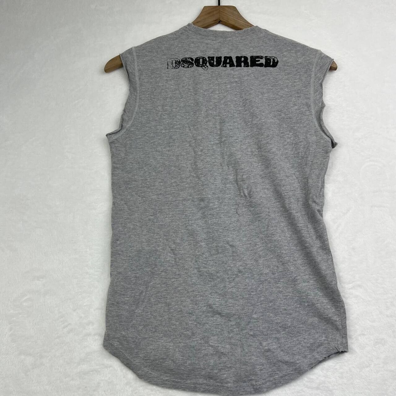 Vintage DSquared2 Shirt Women Small Gray Top Slee… - image 2