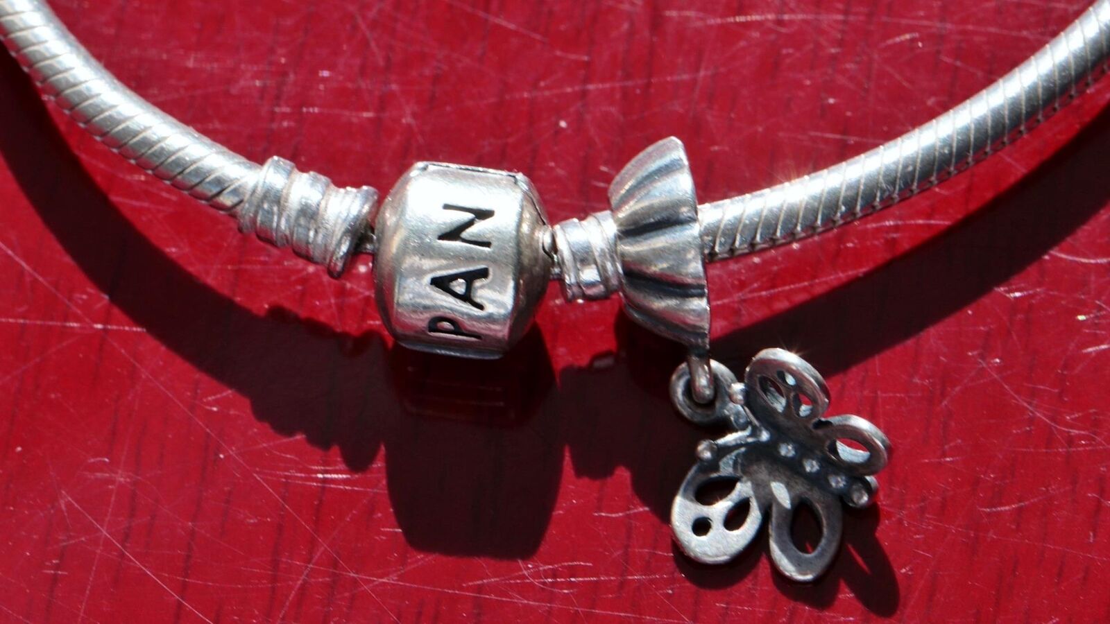 Authentic Pandora Ale 925 sterling silver 8.25" b… - image 3