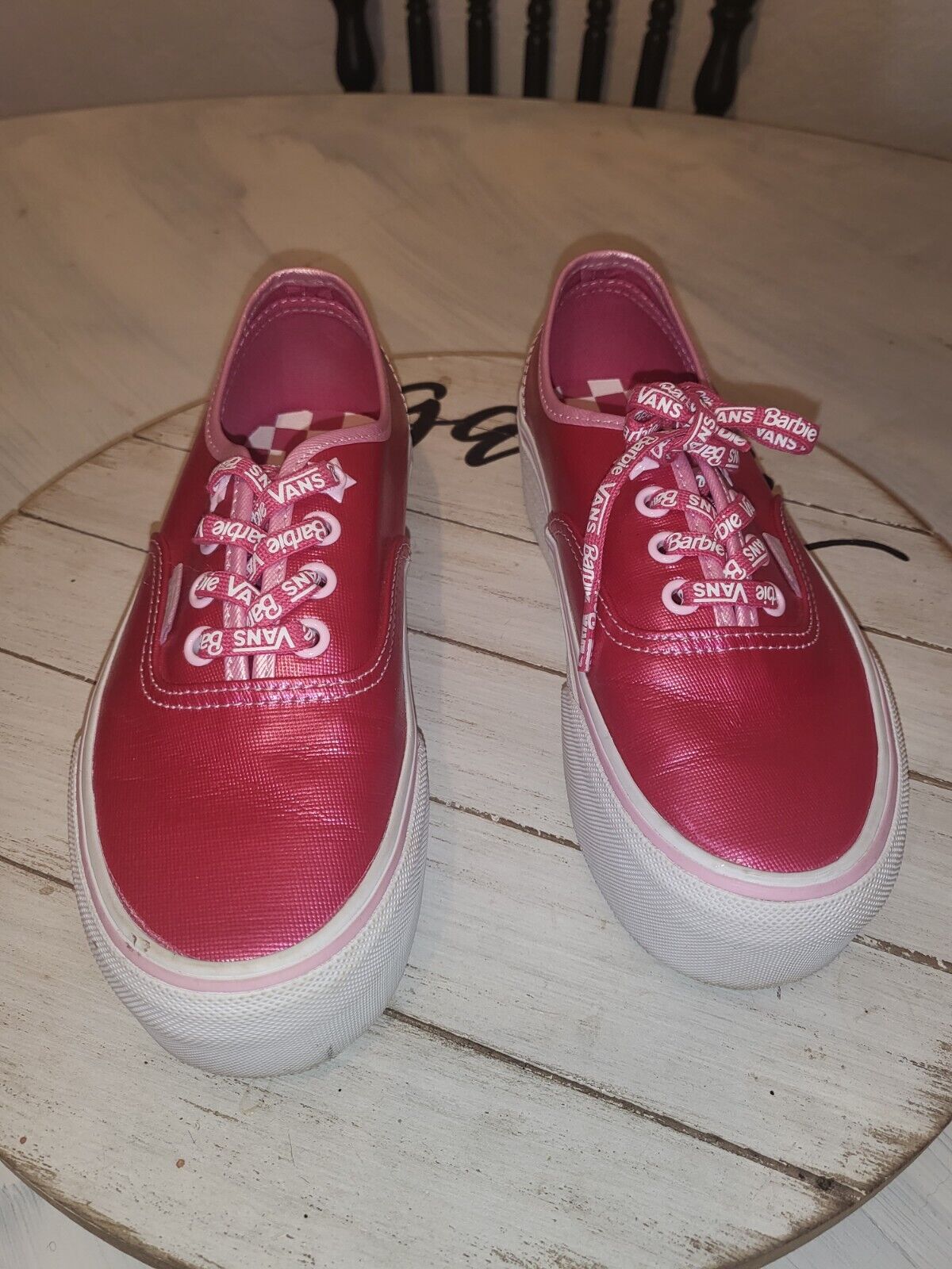 Size 6.5 - VANS Authentic Stackform x Barbie Low … - image 1